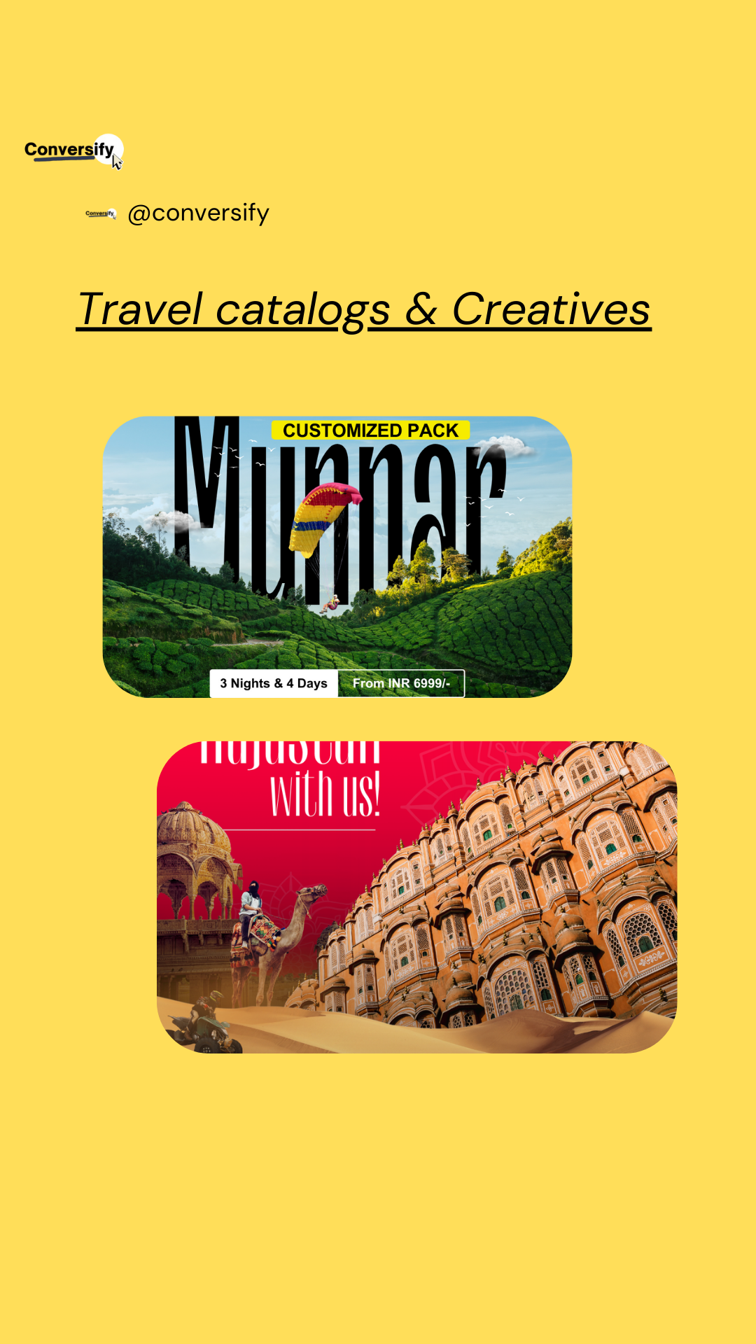 Travel Packages & Ads